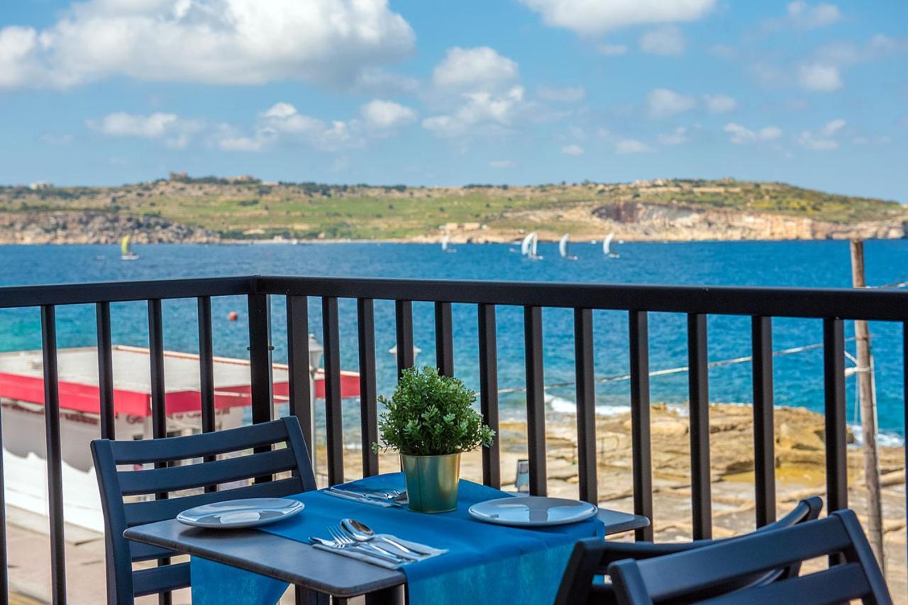 Islet Promenade Seafront Family Apartment With 2 Balconies By Getawaysmalta San Pawl il-Baħar Extérieur photo